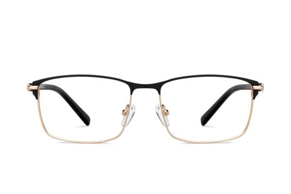 Black Full Rim Rectangle Eyeglasses