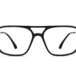 Black Full Rim Square Eyeglasses