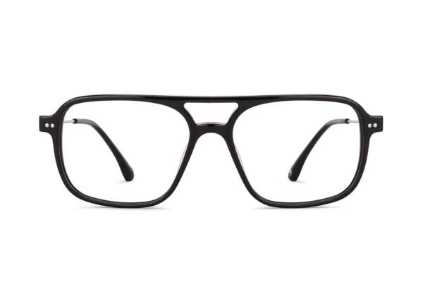 Black Full Rim Square Eyeglasses
