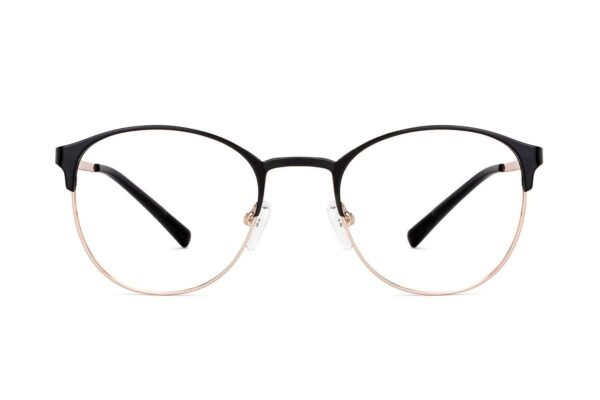 Black Gold Full Rim Cat Eye Eyeglasses